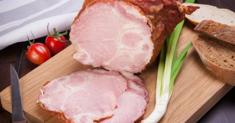 Szynka wędzona pieczona i schab wędzony pieczony